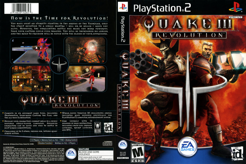 Quake III Revolution PS2