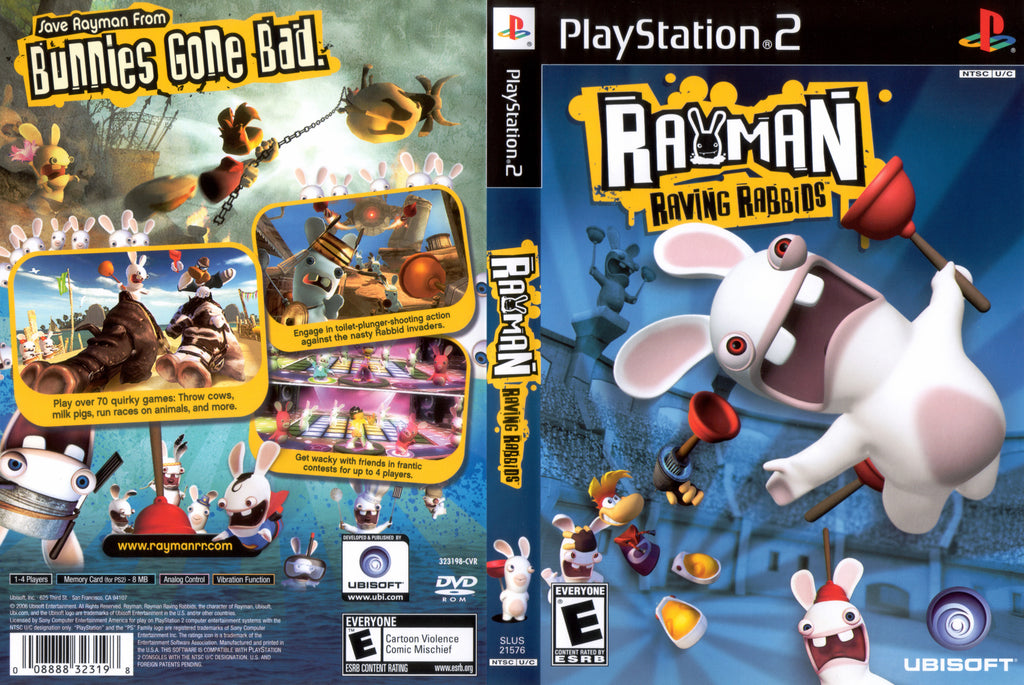Rayman Raving Rabbids PS2