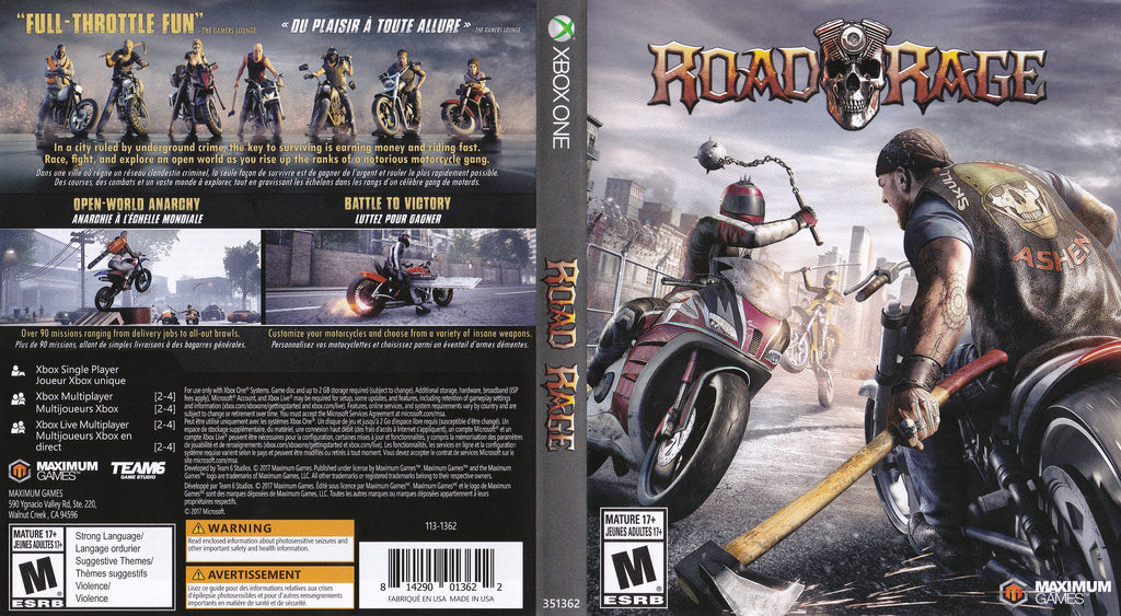 Road Rage Xbox One
