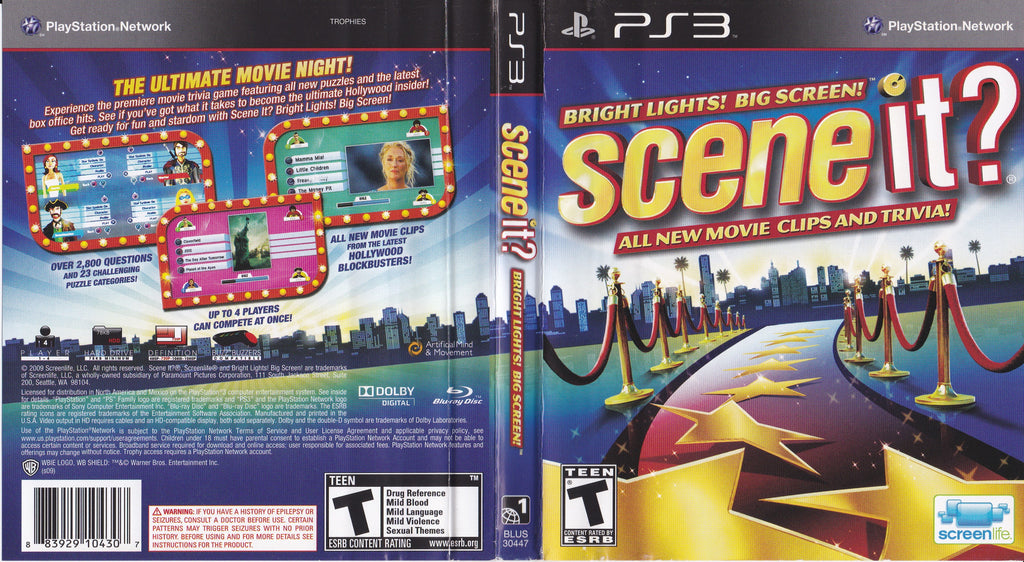 Scene It: Bright Lights Big Screen PS3