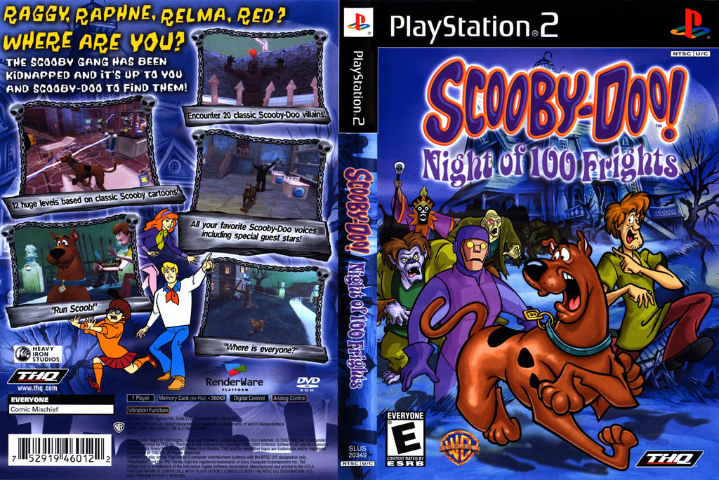 Scooby-Doo Night of 100 Frights PS2