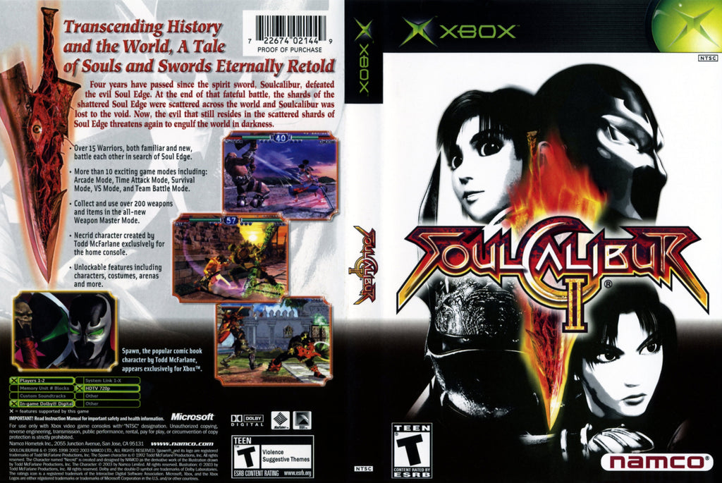 Soul Calibur II Xbox