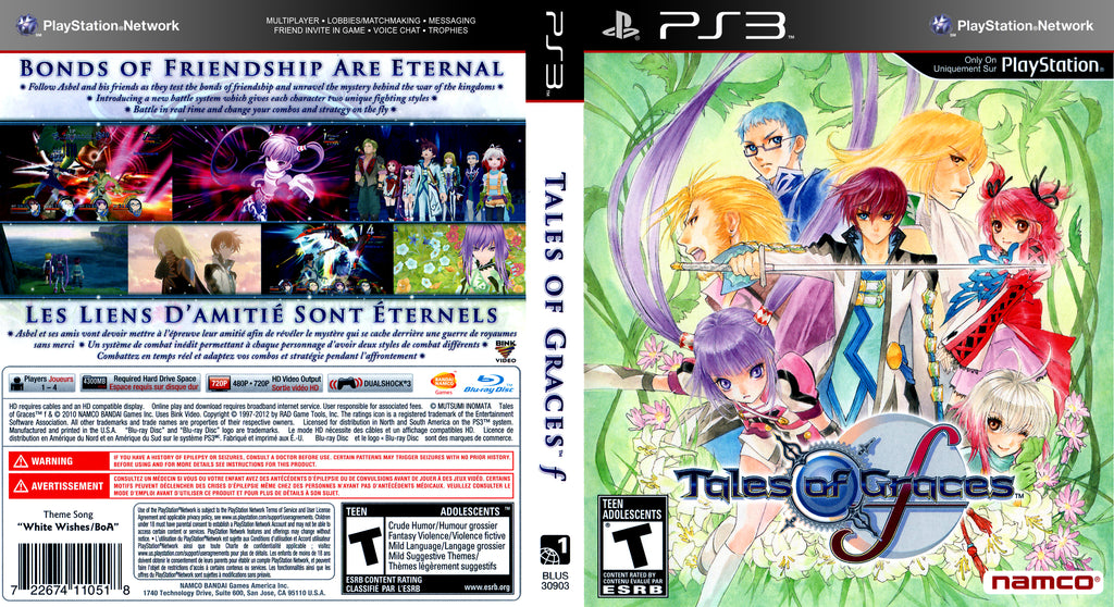 Tales of Graces f PS3