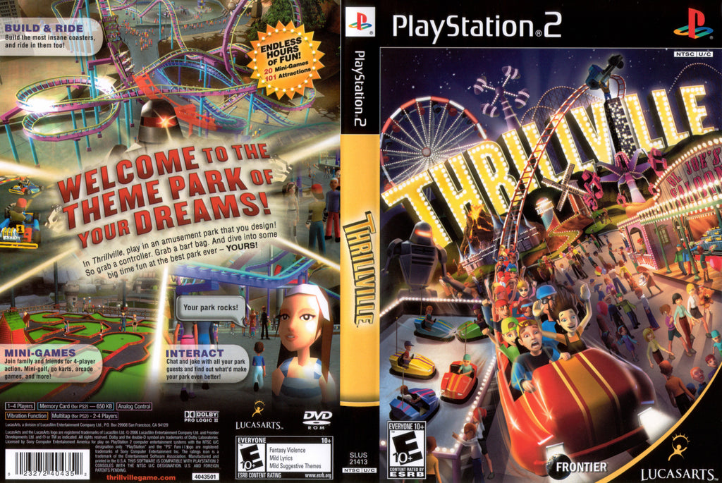 Thrillville PS2