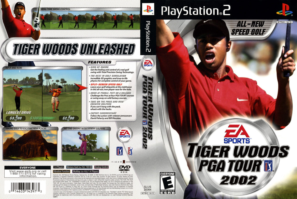 Tiger Woods PGA Tour 2002 PS2