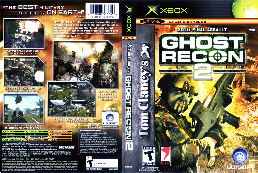 Tom Clancy's Ghost Recon 2 N Xbox