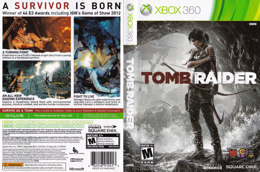Tomb Raider Xbox 360
