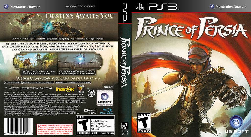Prince of Persia PS3