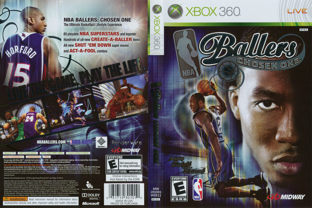 NBA Ballers Chosen One Xbox 360