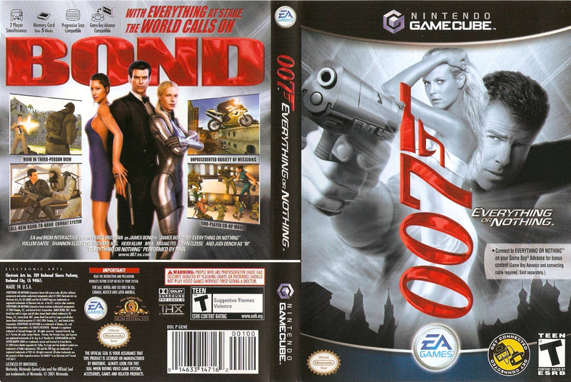 007 Everything or Nothing Gamecube | Clarkade