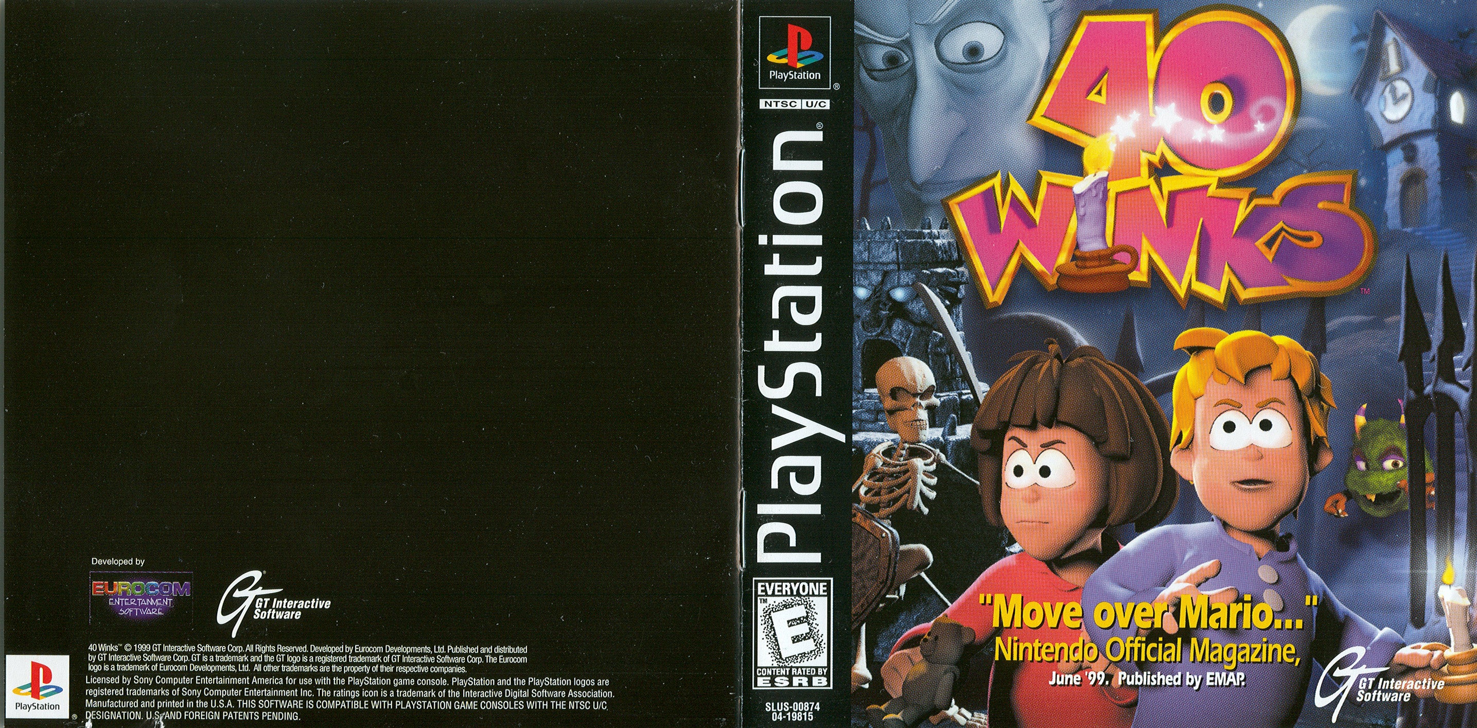 40 Winks C PS1