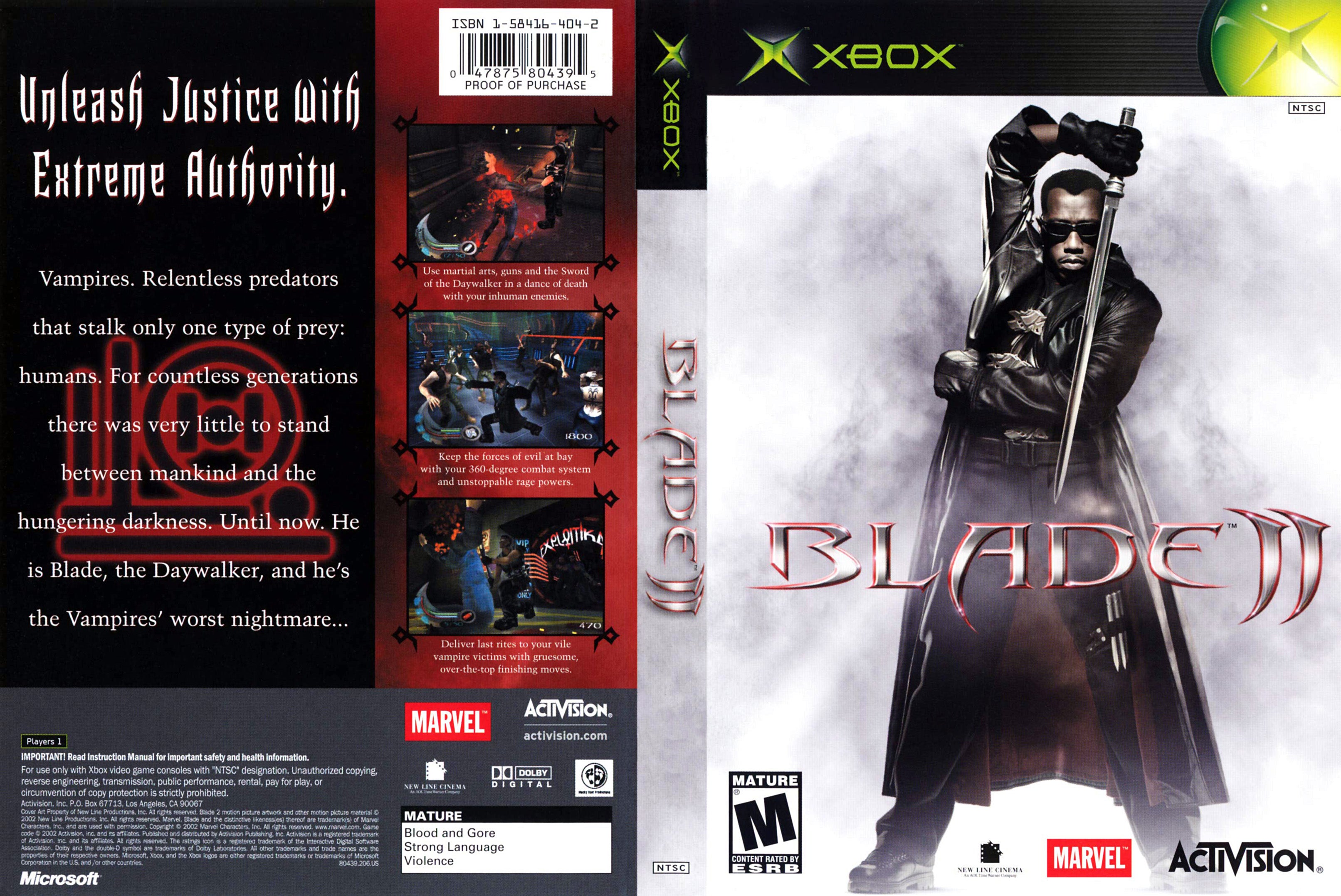 Blade II Xbox