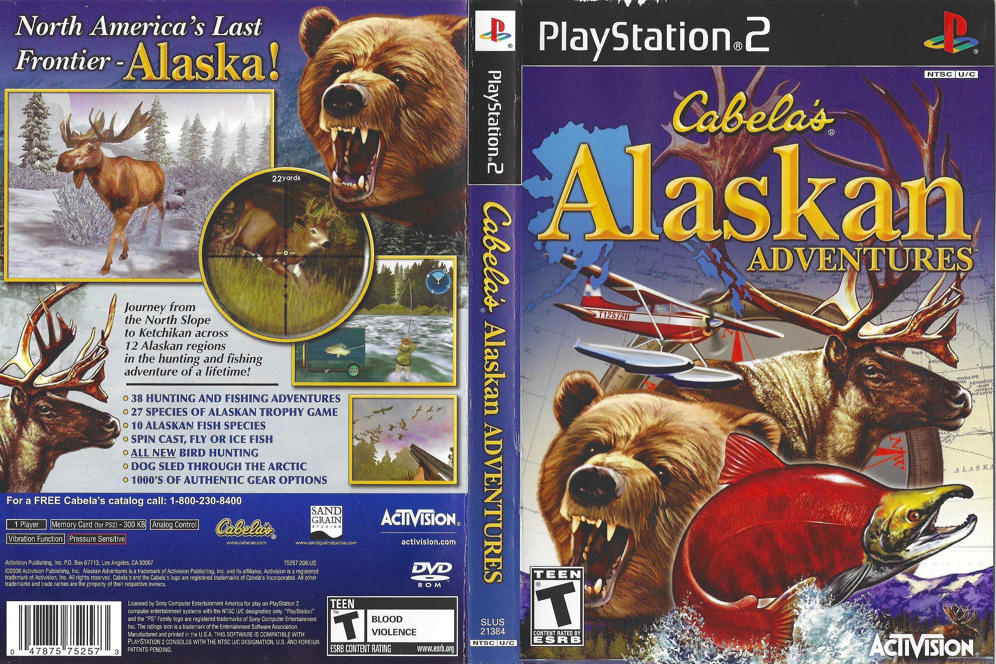 Cabela's Alaskan Adventures C PS2