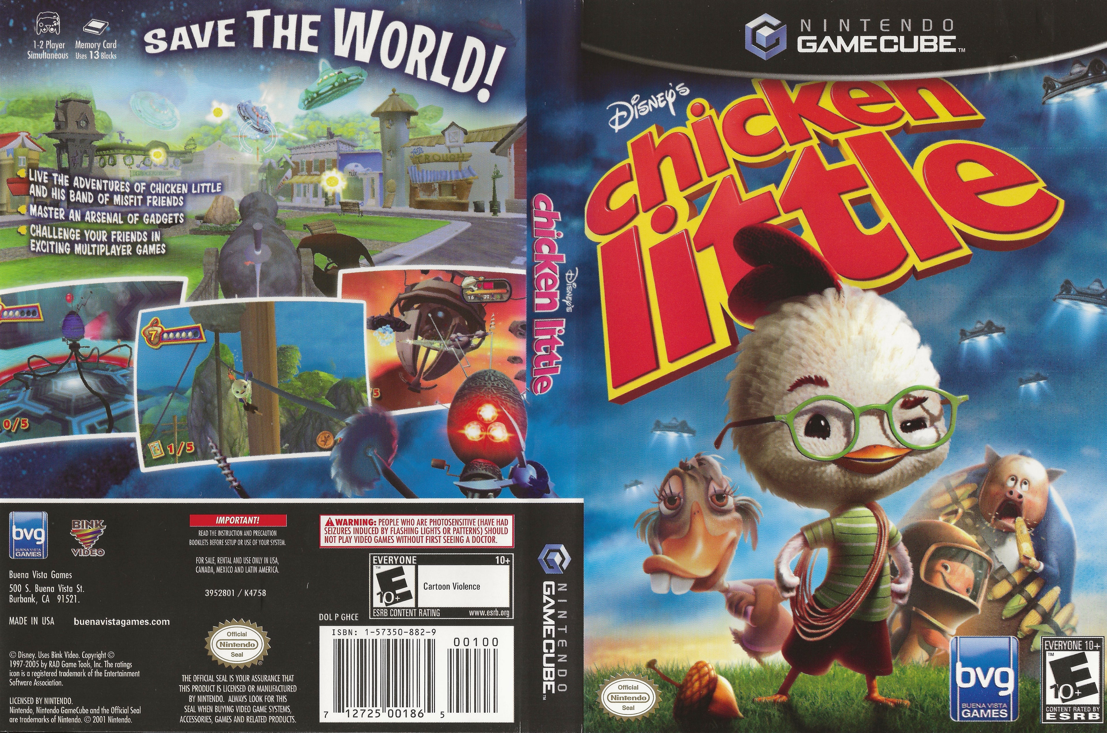 Chicken Little Gamecube