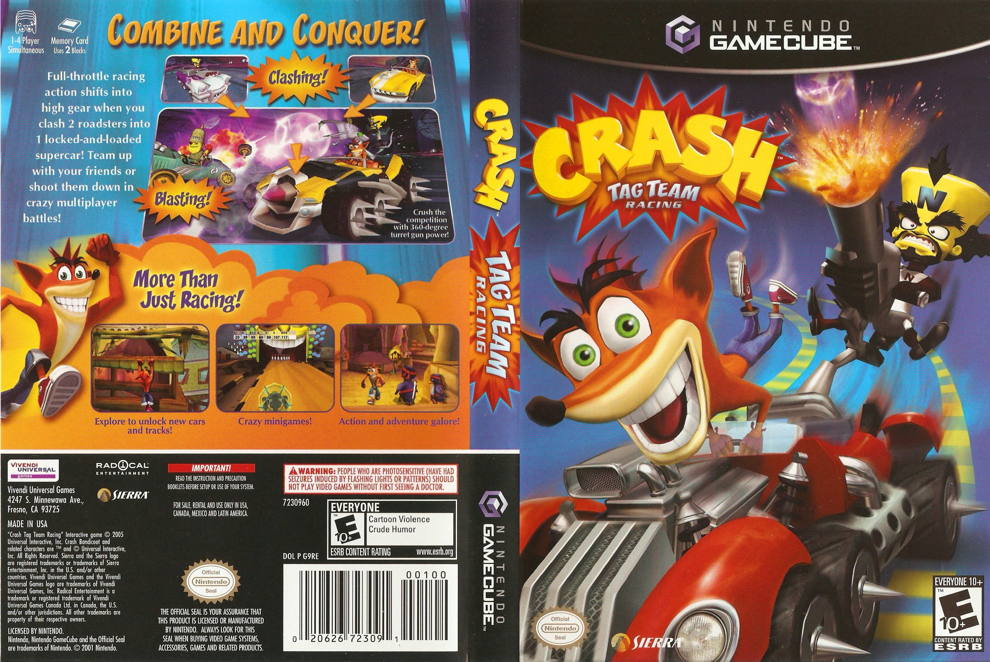 Crash Tag Team Racing C Gamecube