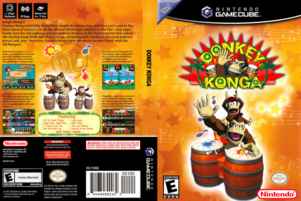 Donkey Konga N Gamecube