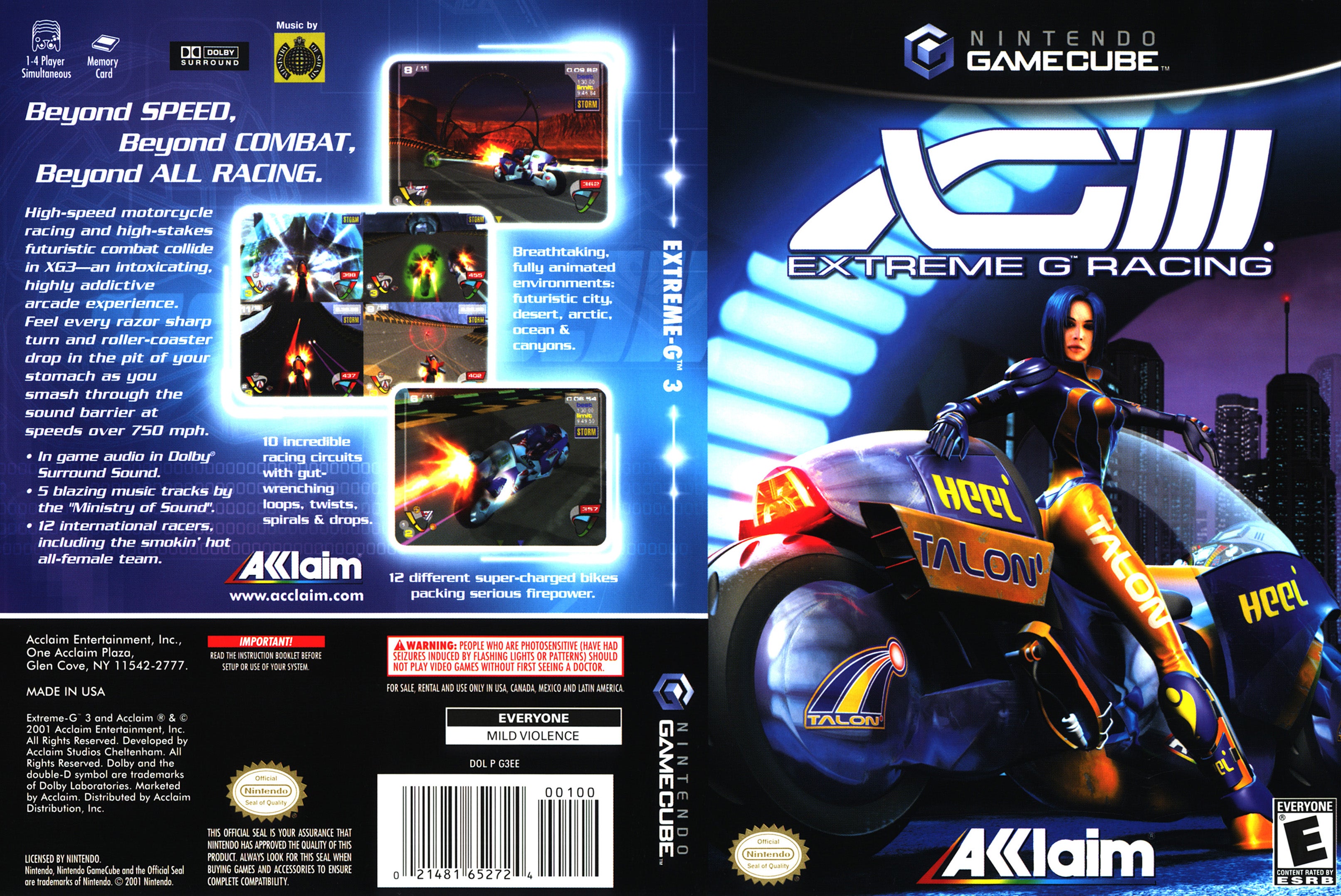 Extreme-G 3 Gamecube