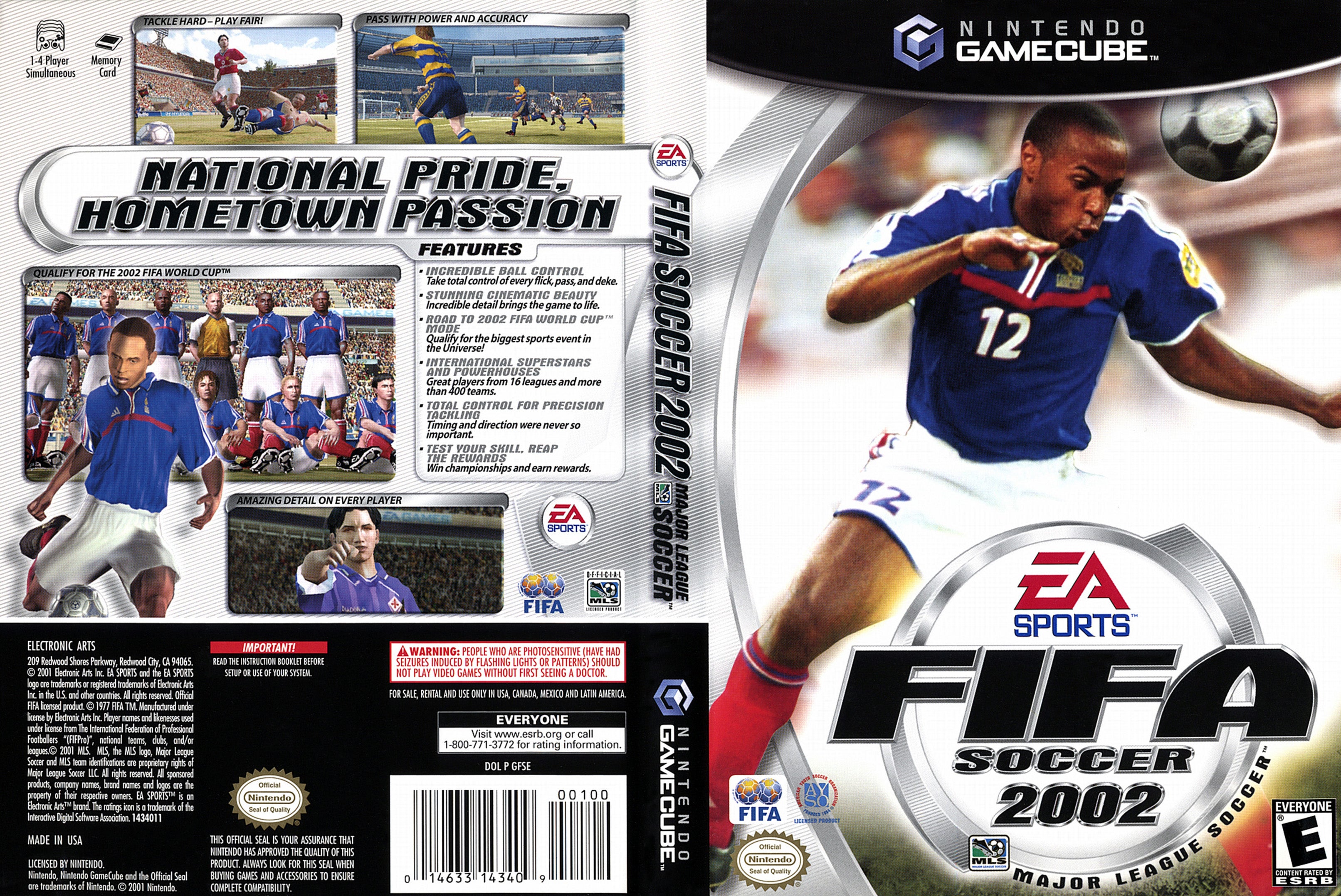 FIFA Soccer 2002 Gamecube