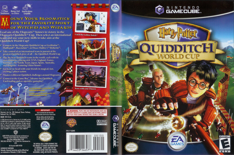 Harry Potter Quidditch World Cup N Gamecube | Clarkade