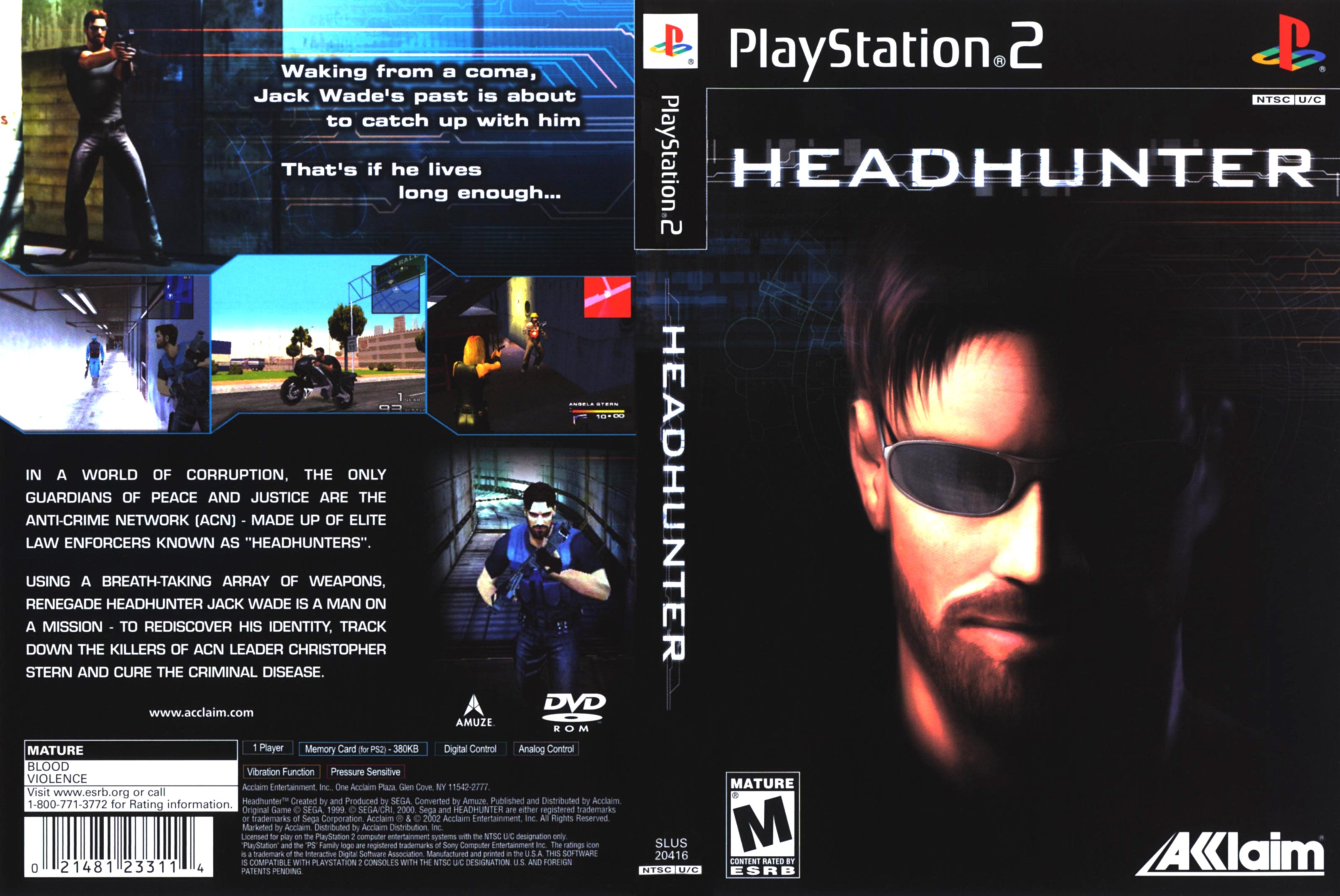 Headhunter PS2 Mídia Física Seminovo