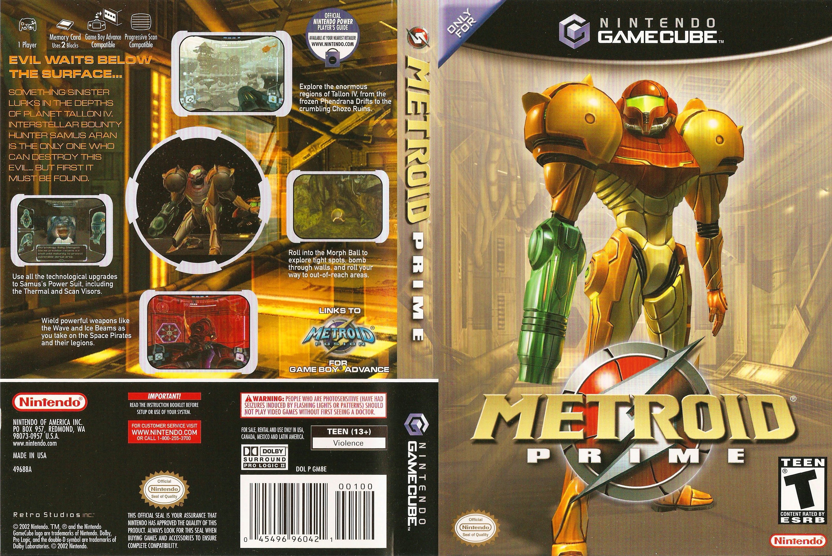 Metroid Prime Gamecube - Main Image