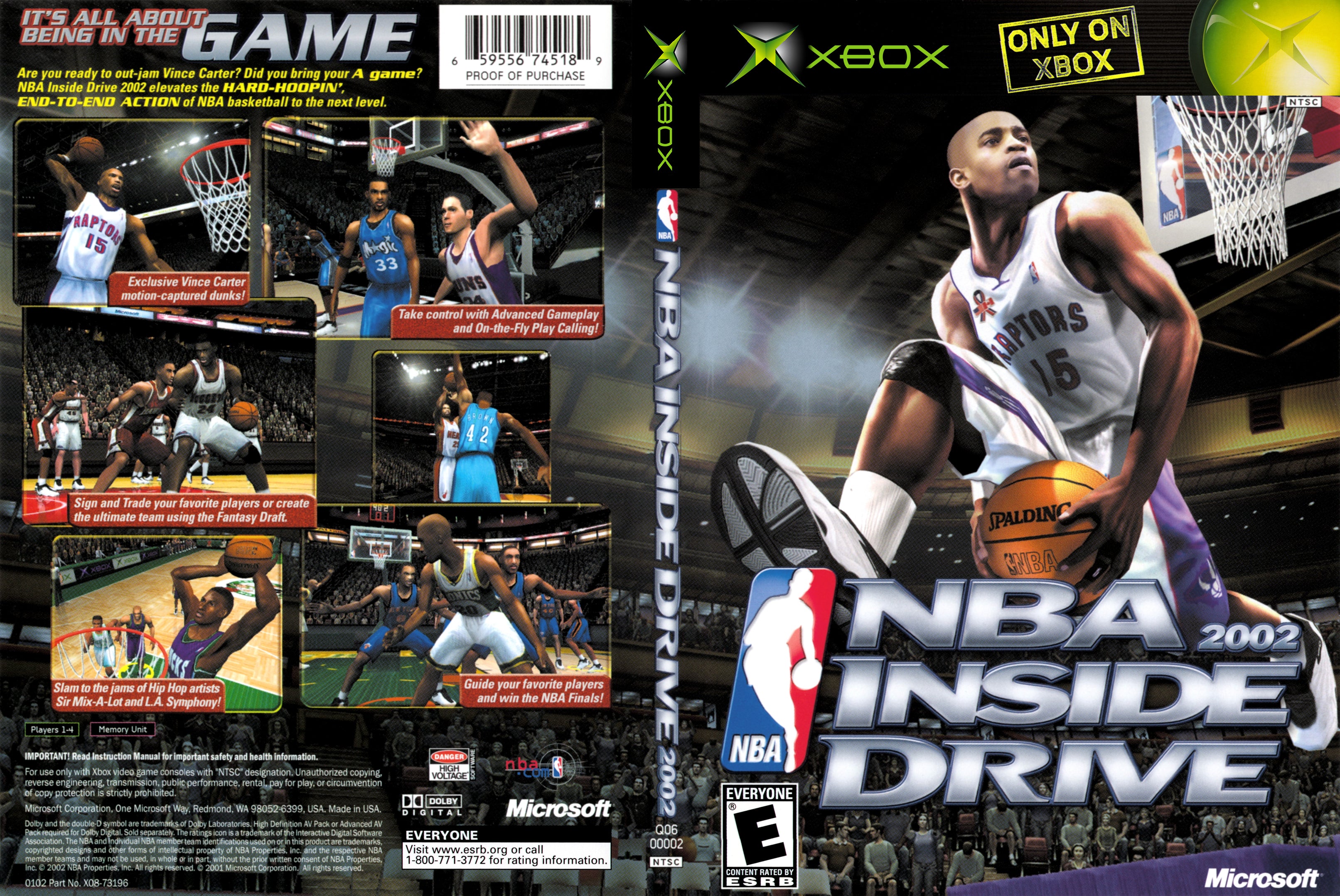 NBA Inside Drive 2002 Xbox