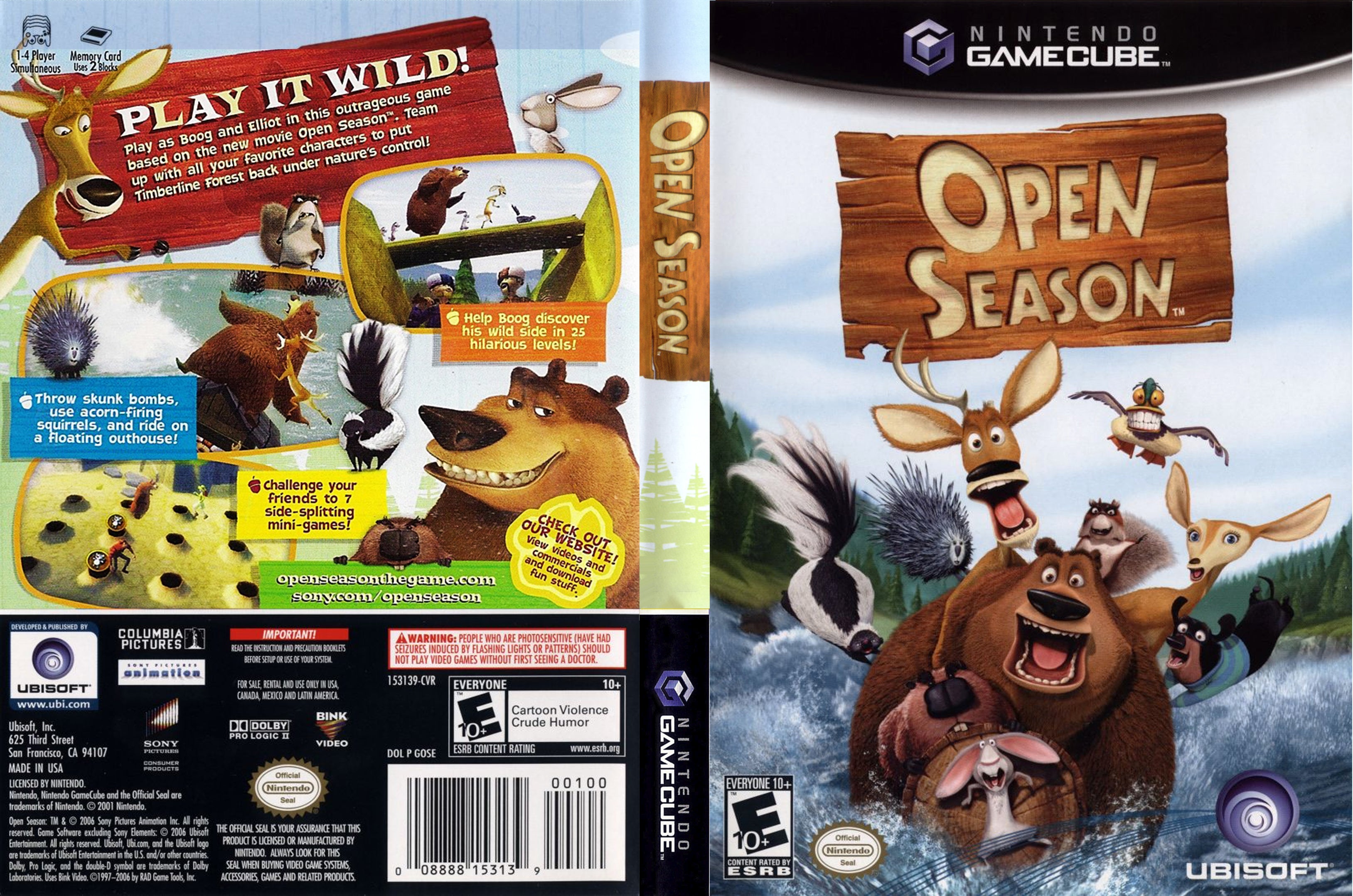 Open Season N Gamecube