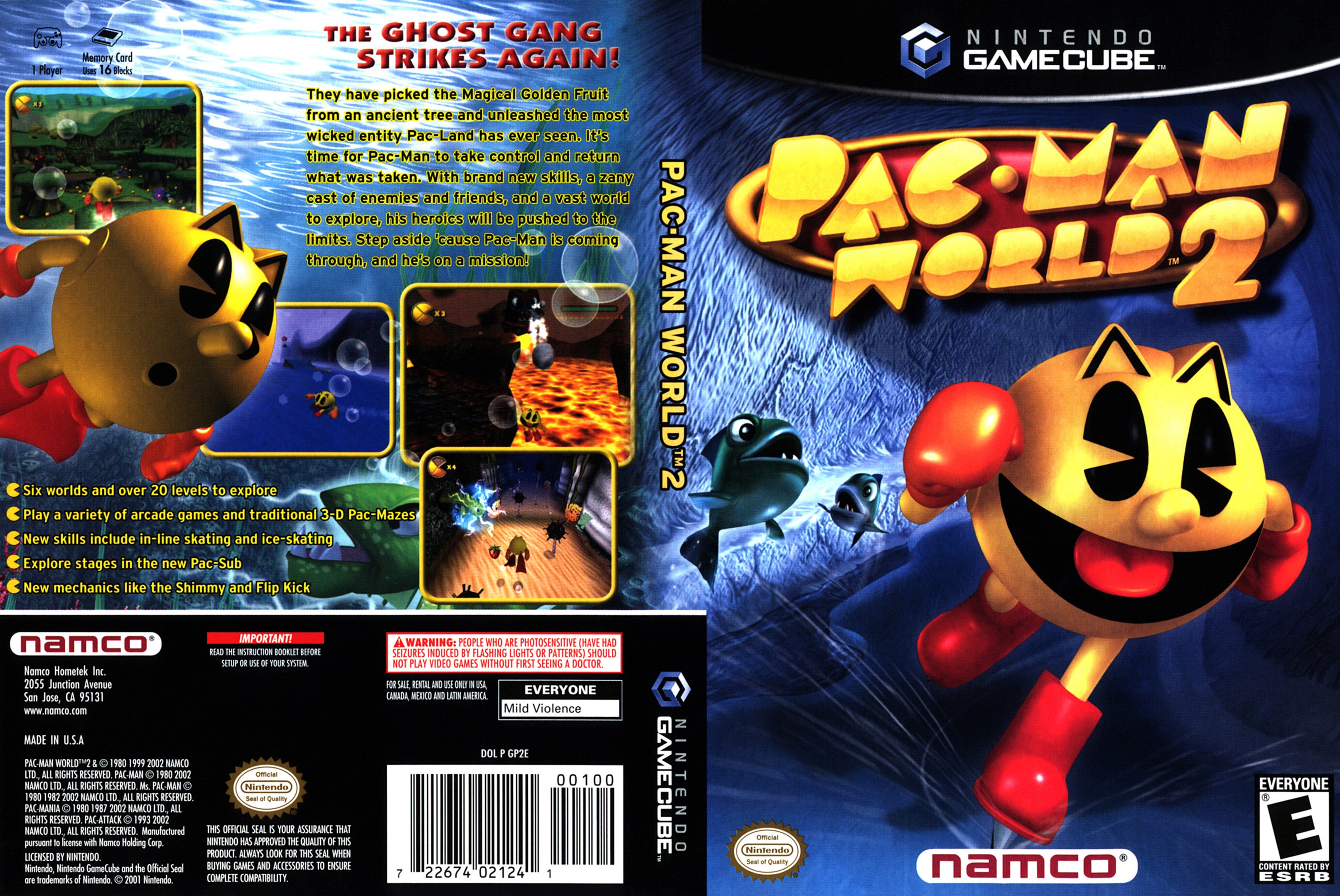 Pac-Man World 2 Gamecube