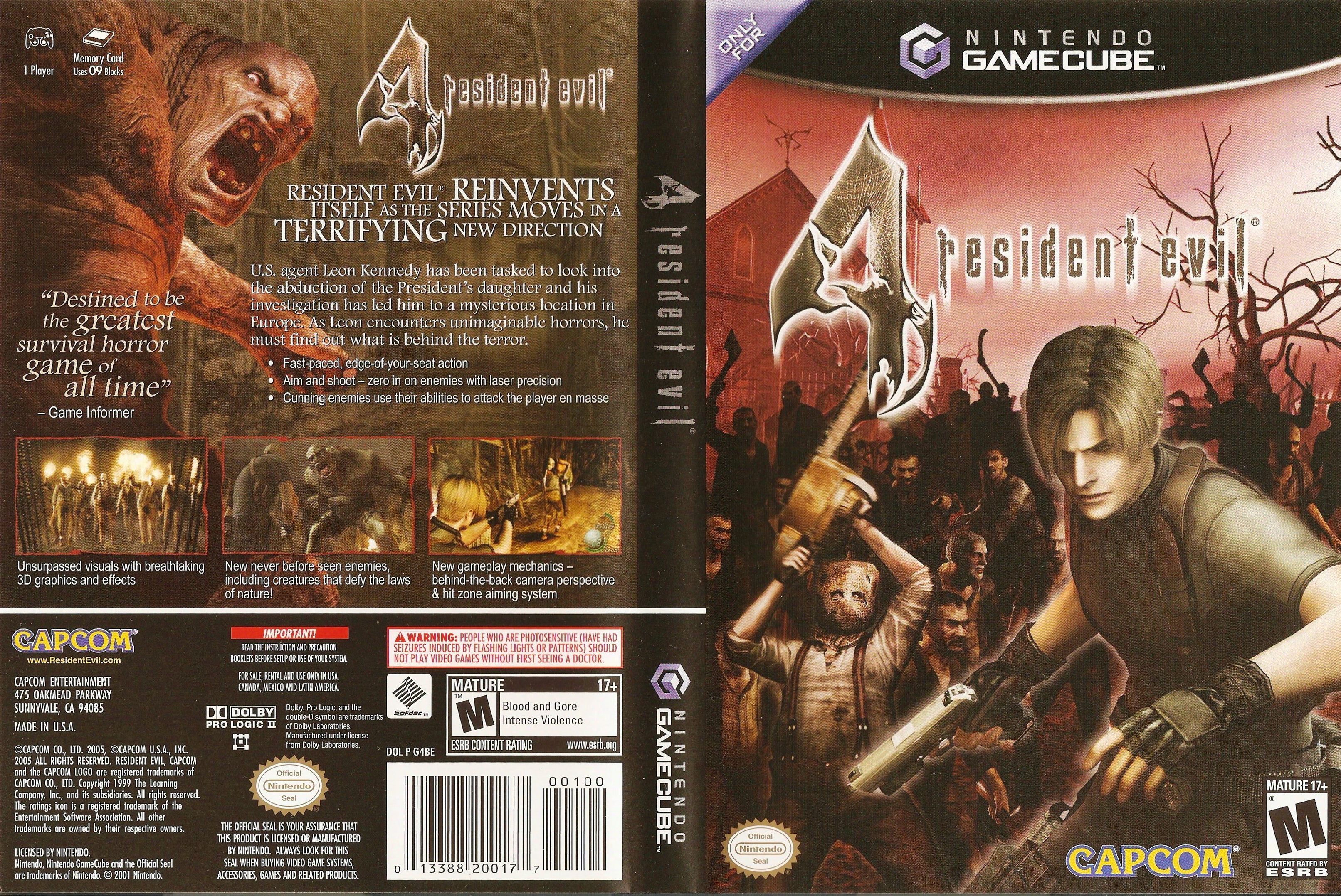 Resident Evil 4 Gamecube