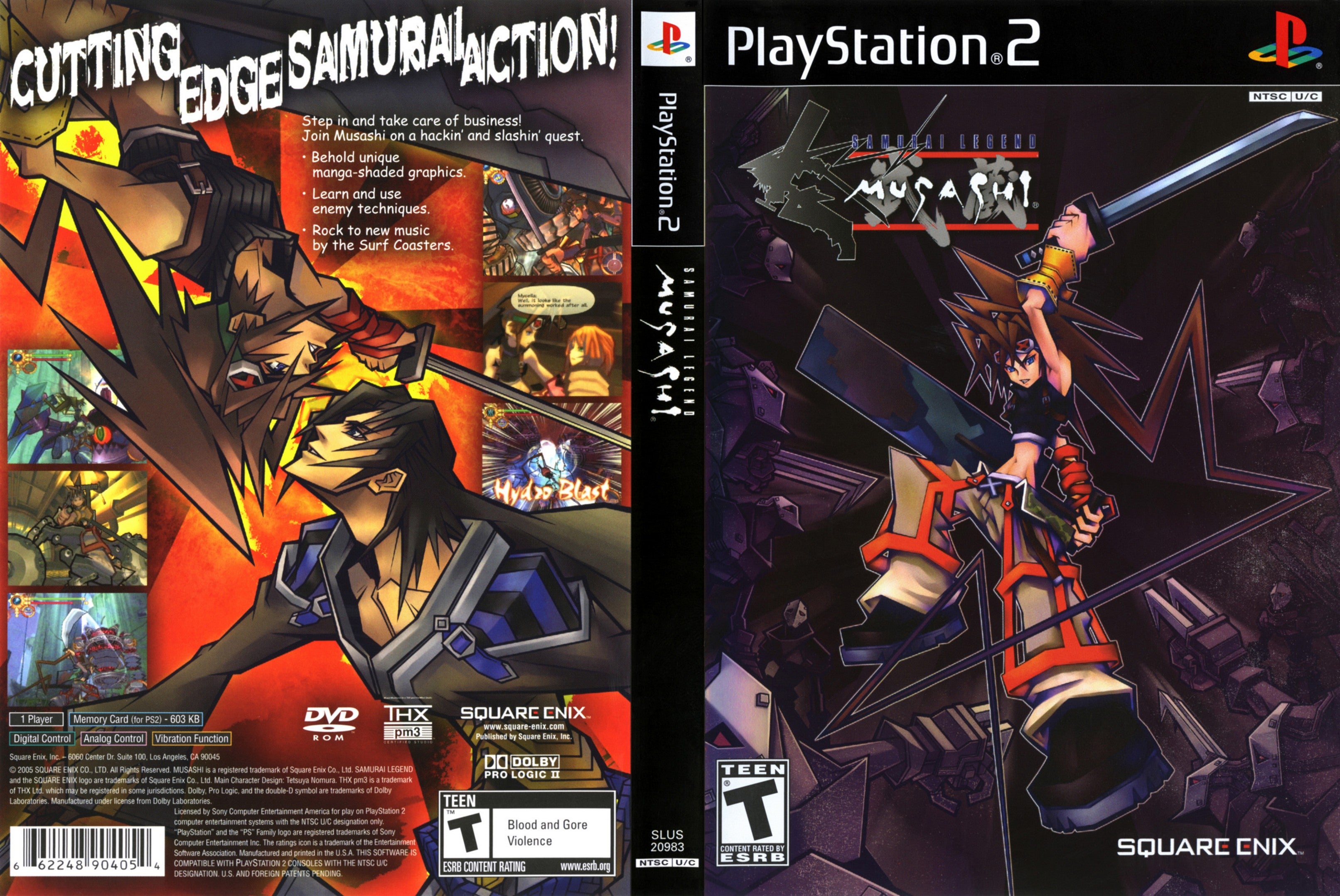 Samurai Legend Musashi C PS2