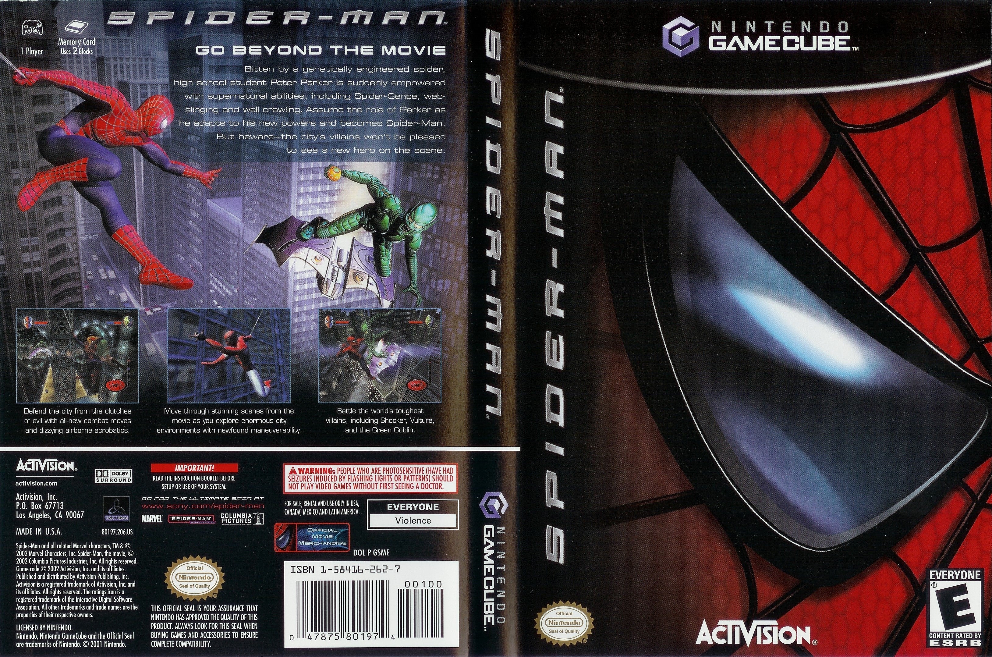 Test de Spider-Man 2 sur NGC par Test de Spider-Man 2 sur NGC par