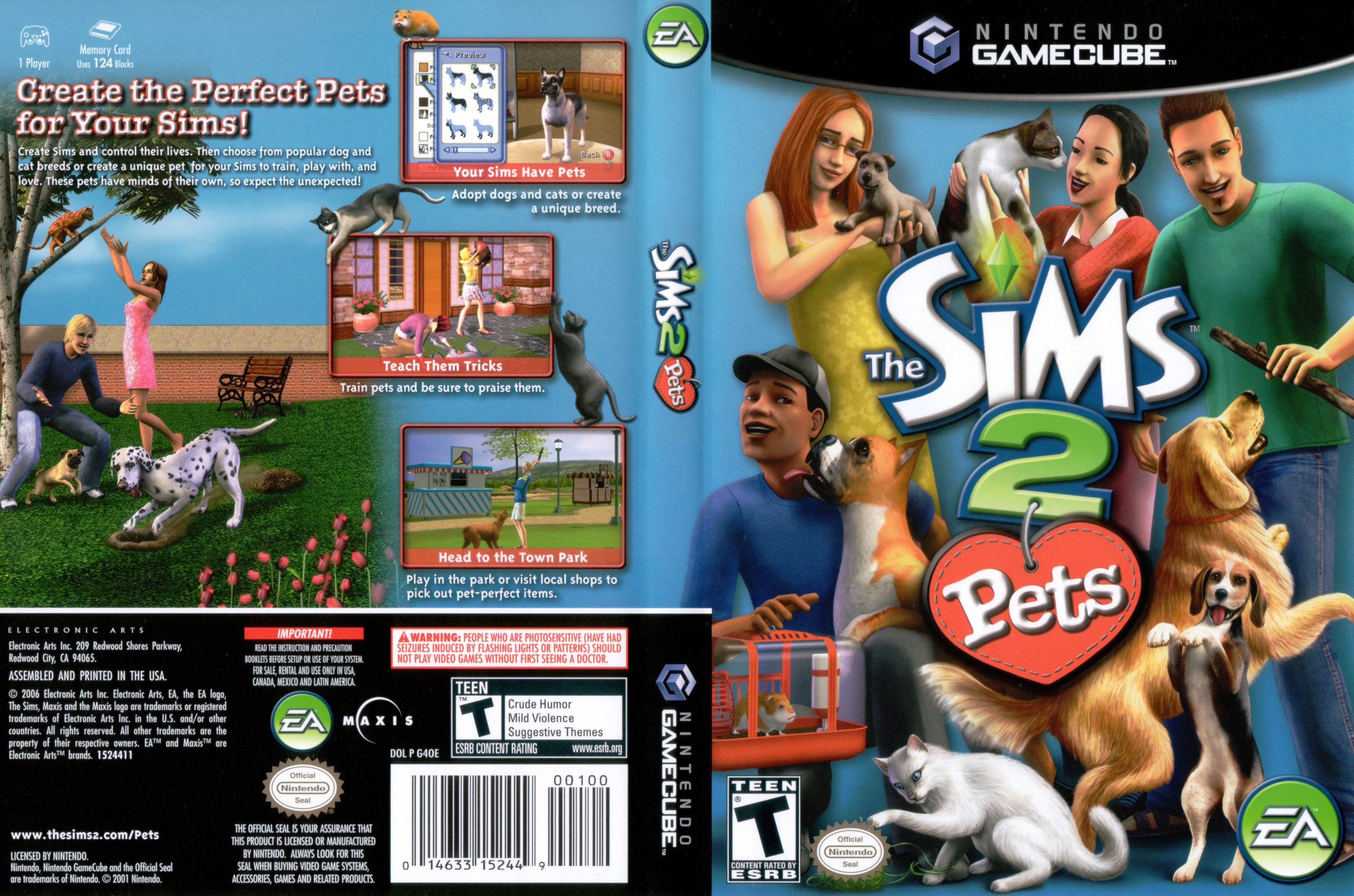 The Sims Pets N Gamecube