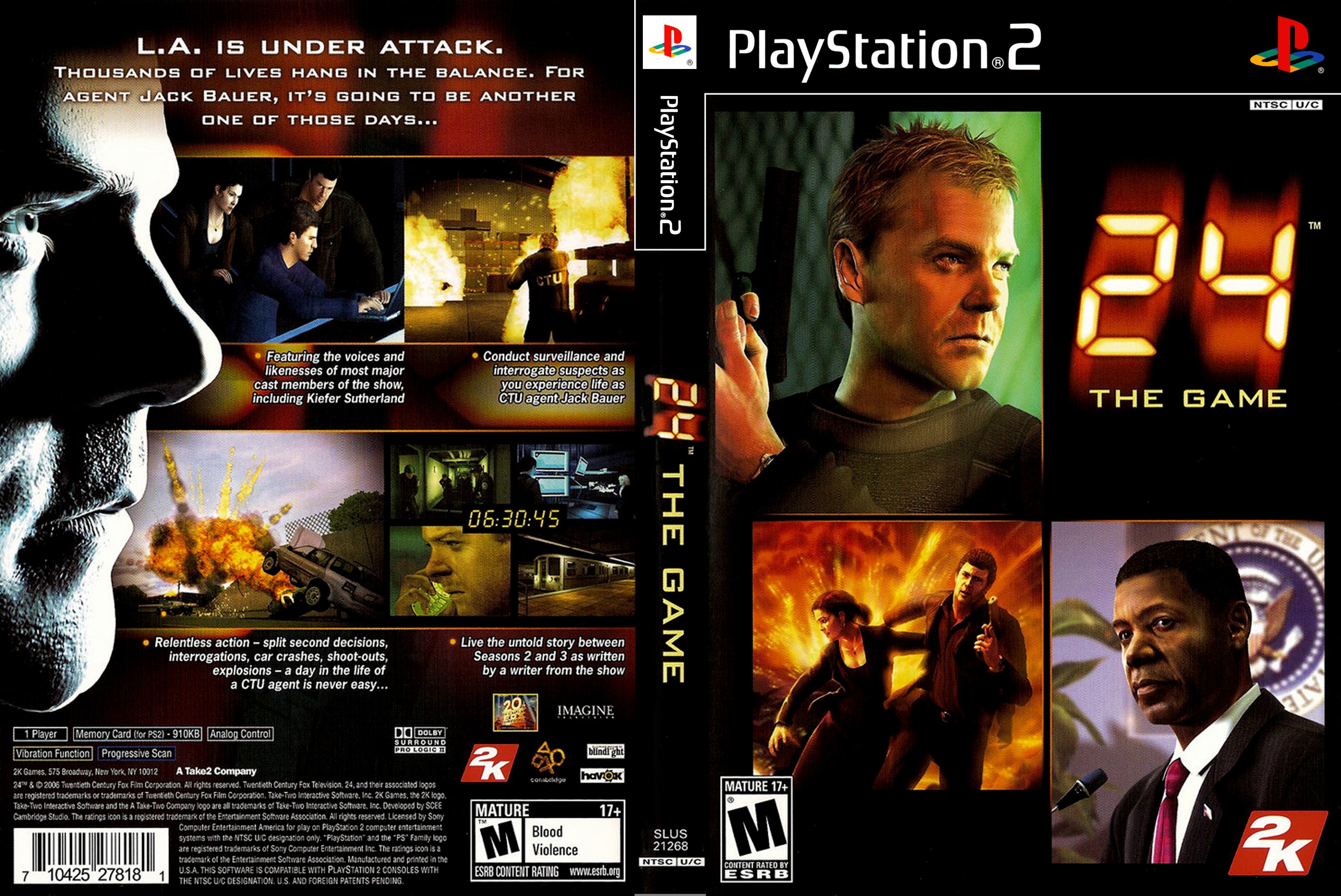 24 The Game C PS2