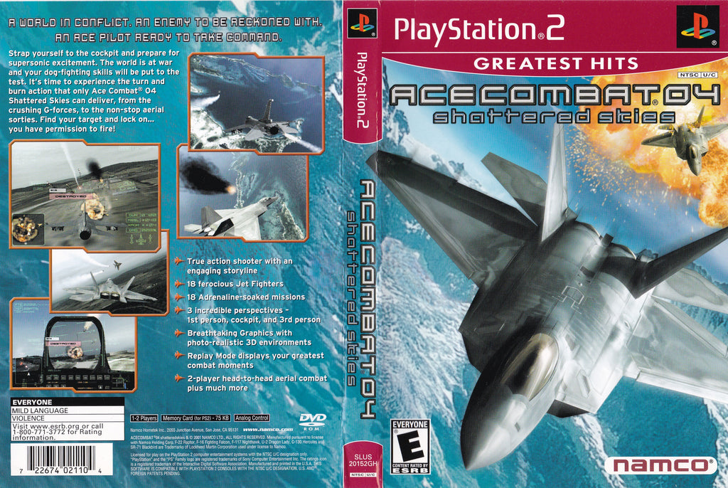 Ace Combat 04 Shattered Skies C GH PS2