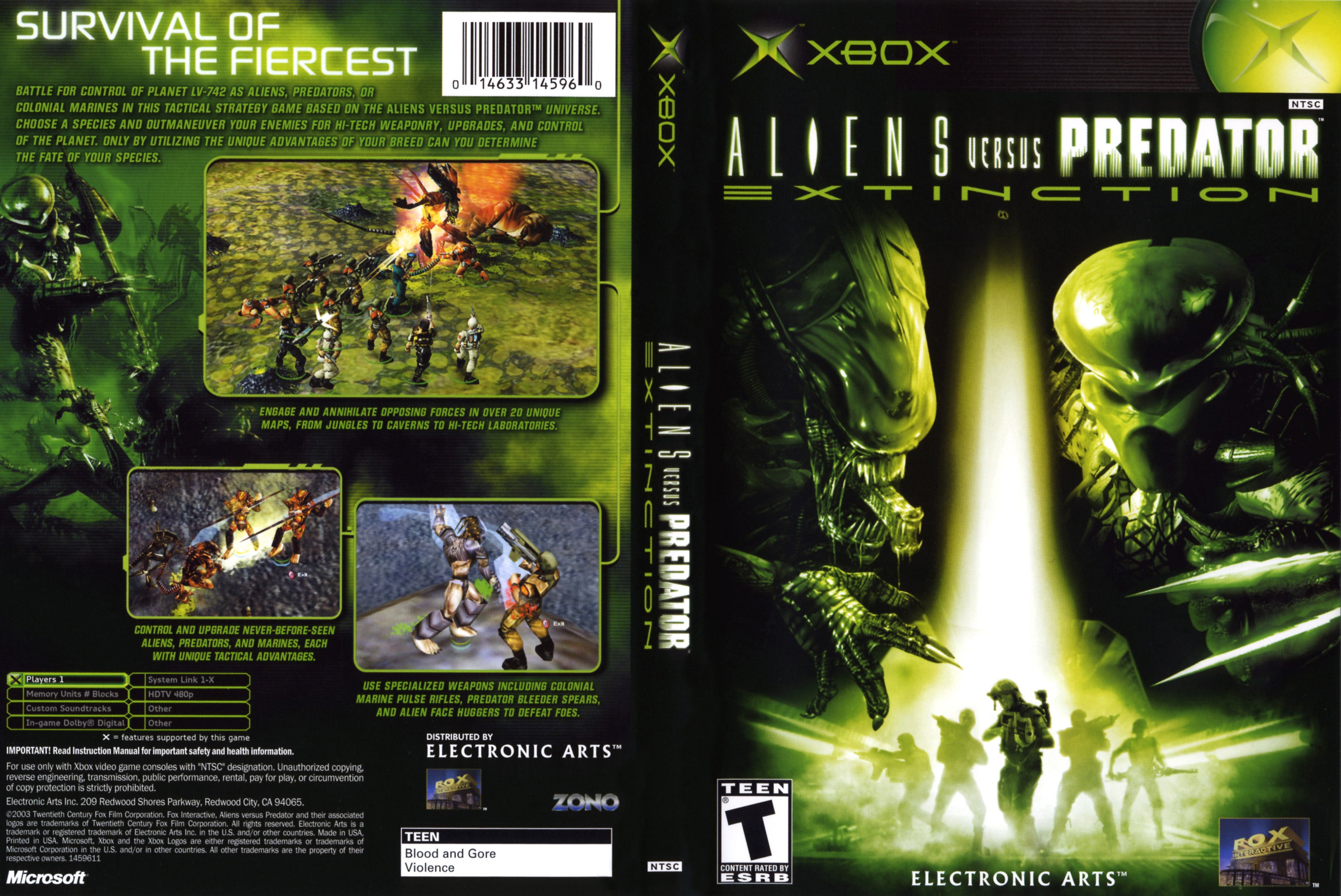 Category:Alien vs. Predator, FicSpecies