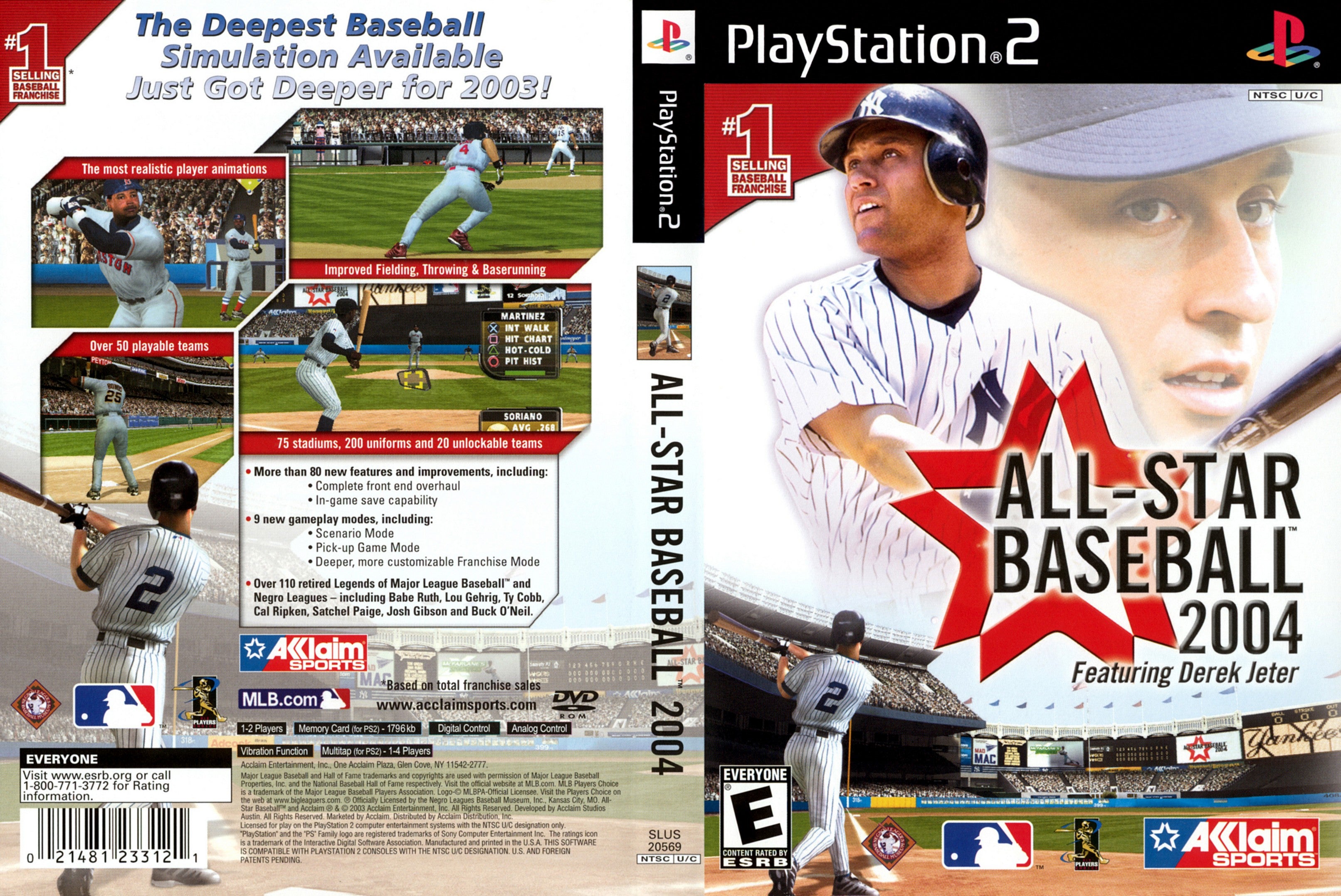 All-Star Baseball 2004 PS2