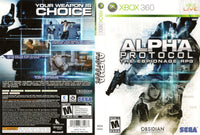 Alpha Protocol The Espionage RPG XBox 360