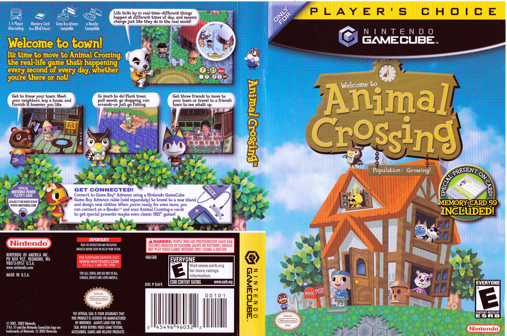 Animal Crossing Gamecube