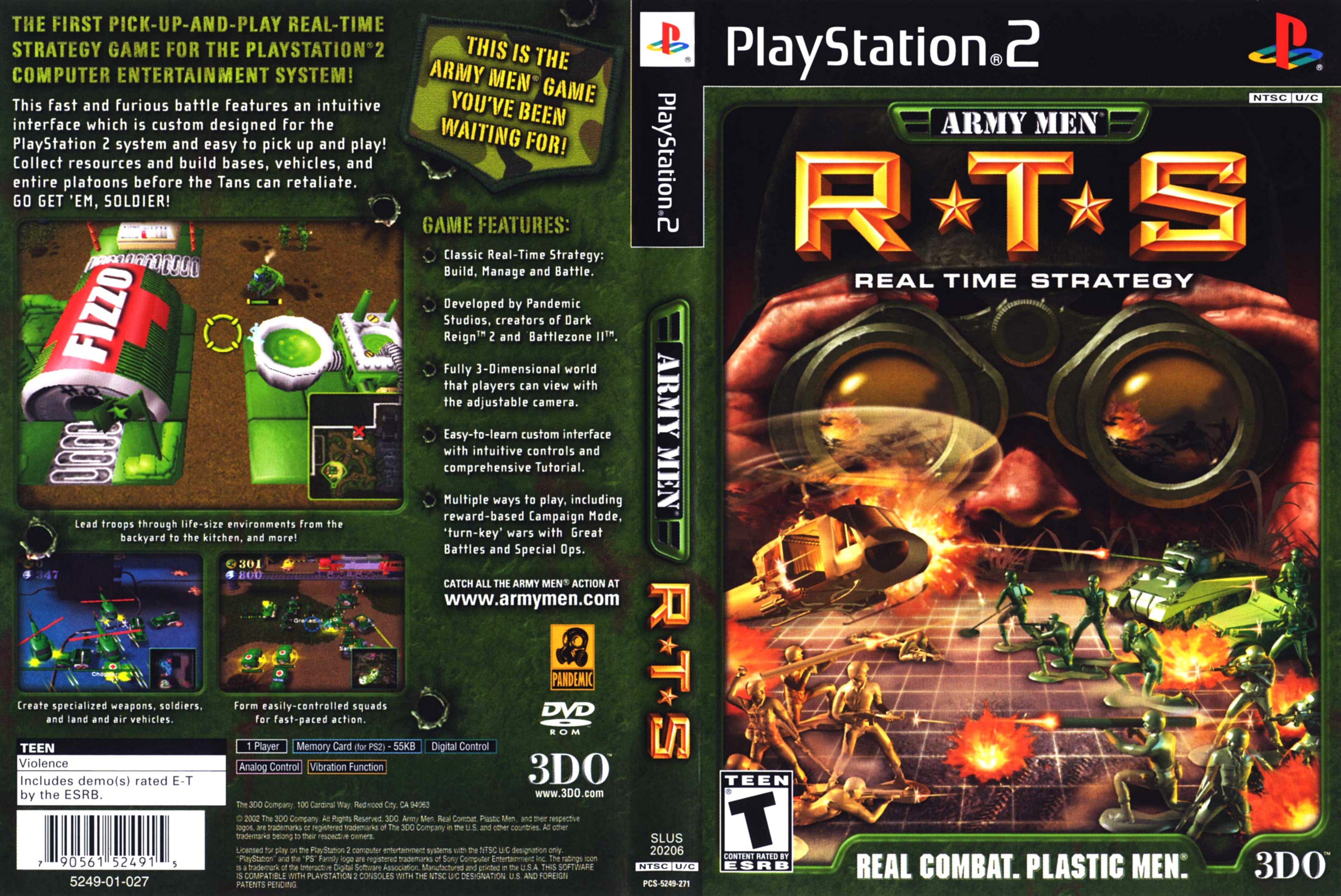 Army Men RTS PS2