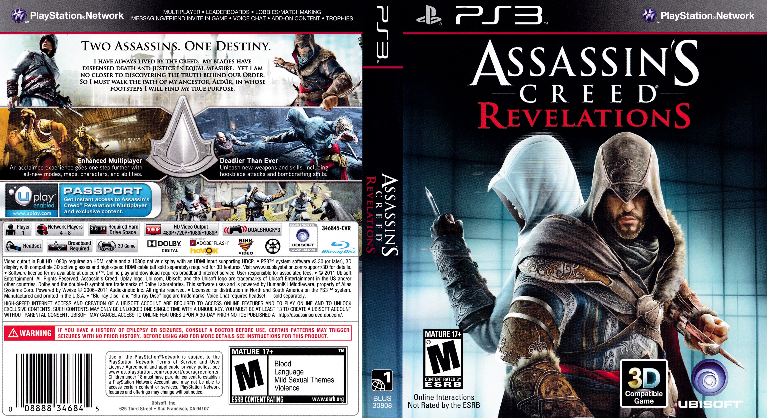 Assassin's Creed Revelations PS3