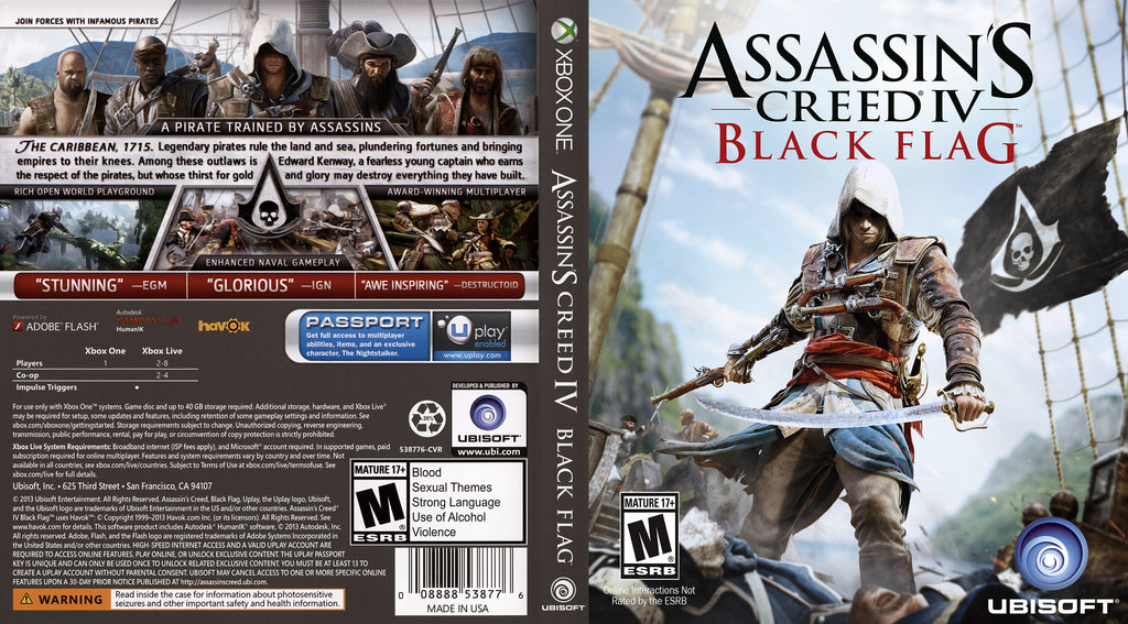 Assassin's Creed IV Black Flag Xbox One