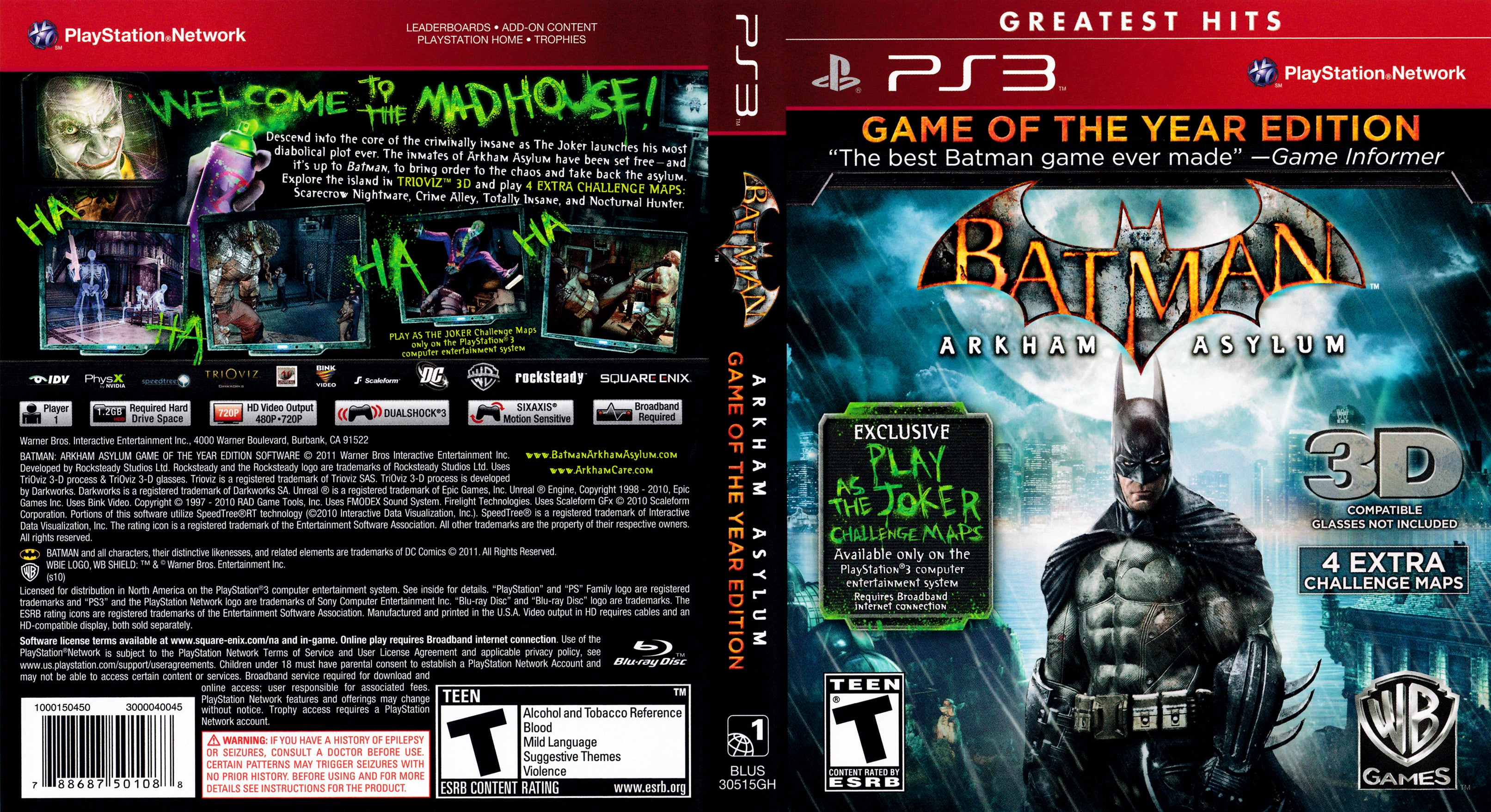  Batman: Arkham City - Game of the Year Edition