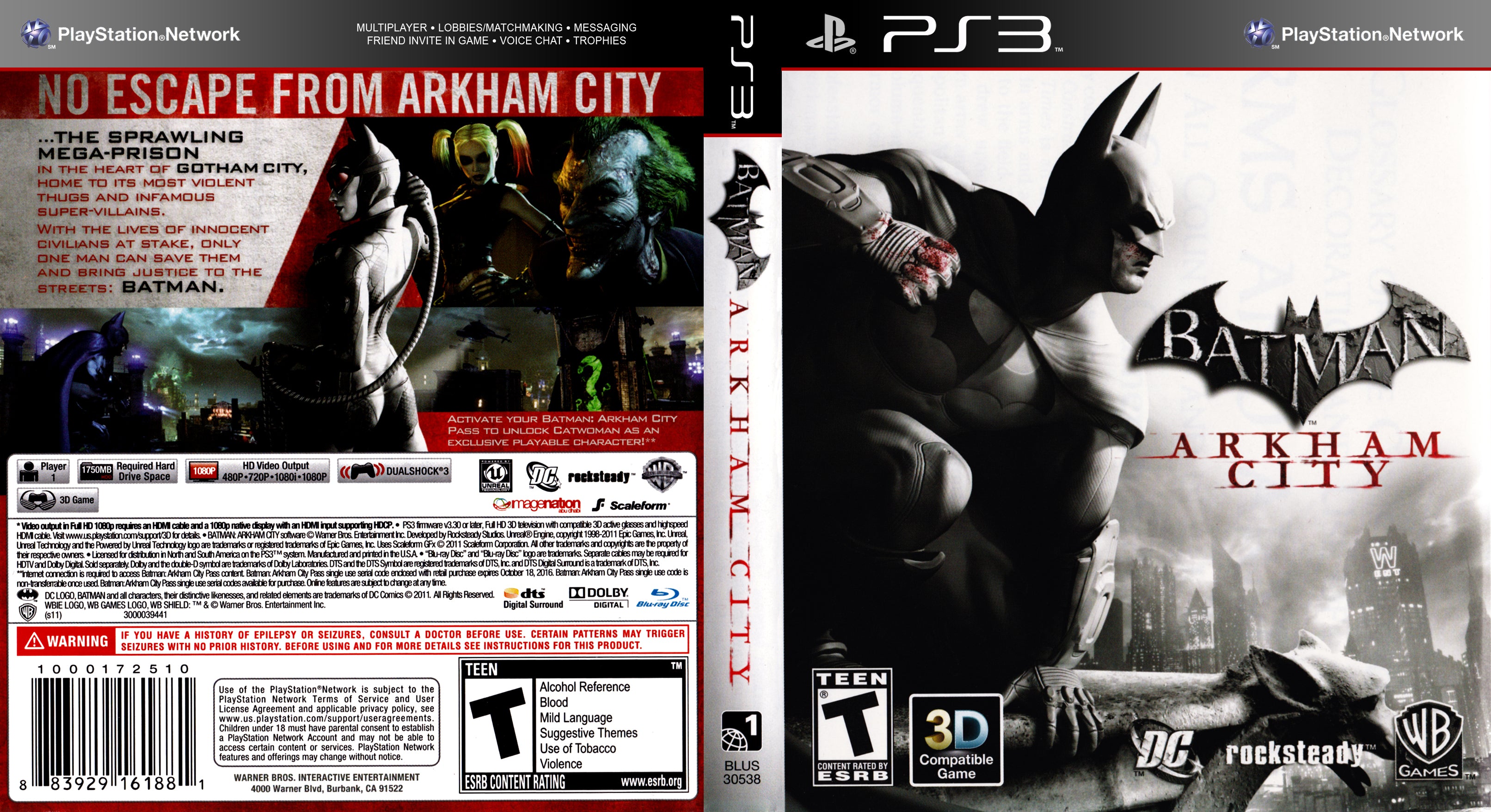 Batman Arkham City PS3