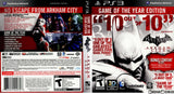 Batman Arkham City Game of the Year Edition PS3