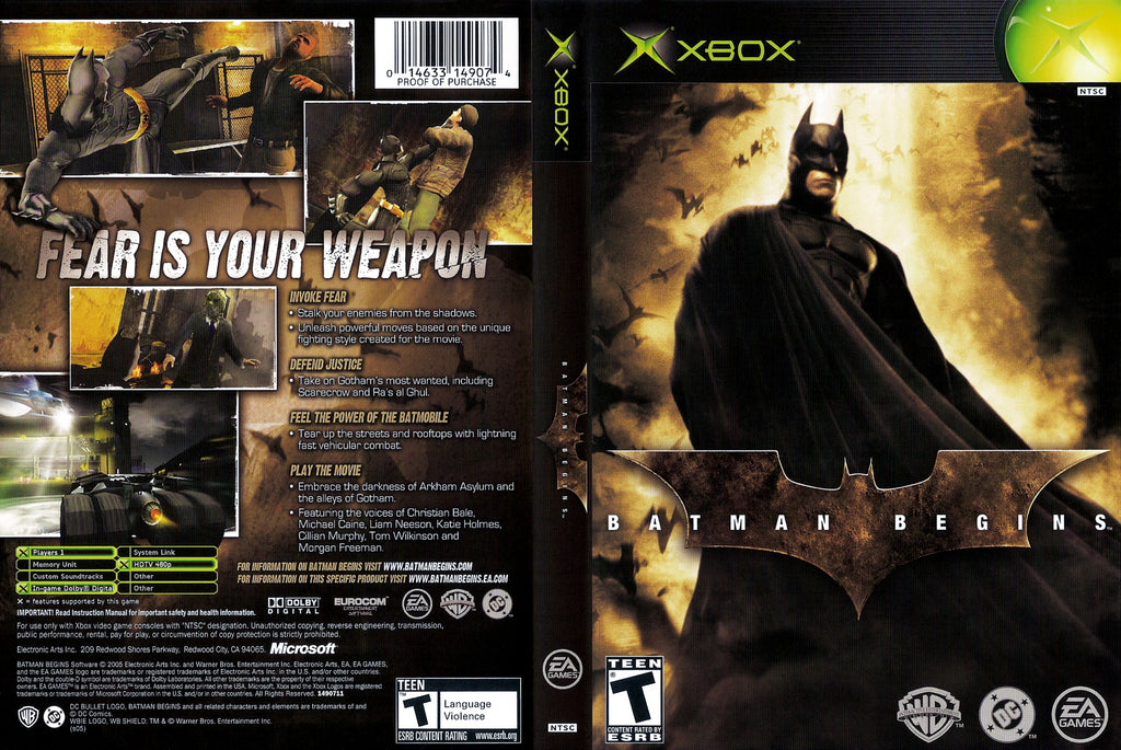 Batman Begins N Xbox