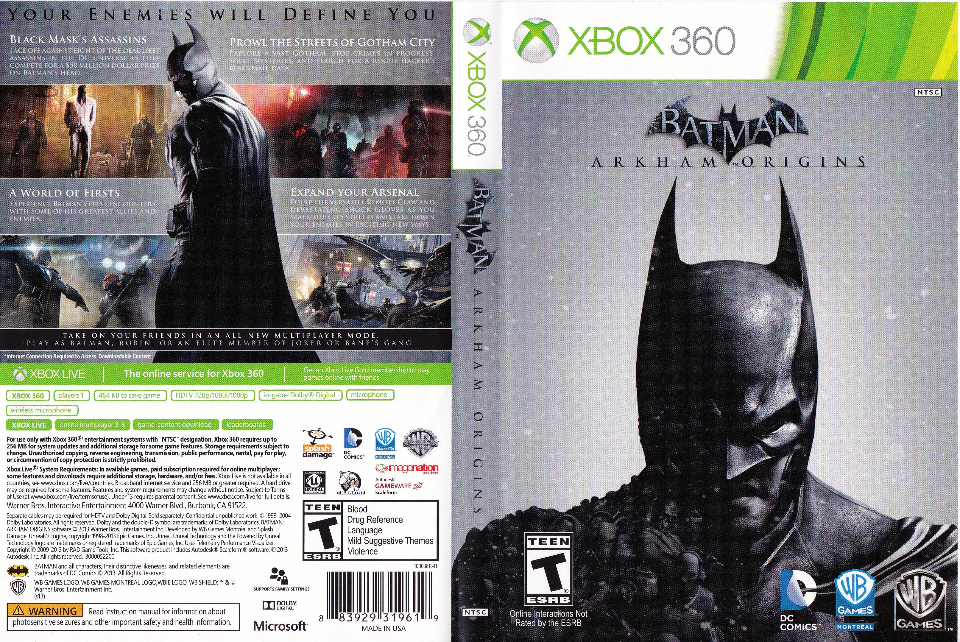Batman: Arkham Origins Review – Play Legit: Video Gaming & Real Talk – PS5,  Xbox Series X, Switch, PC, Handheld, Retro