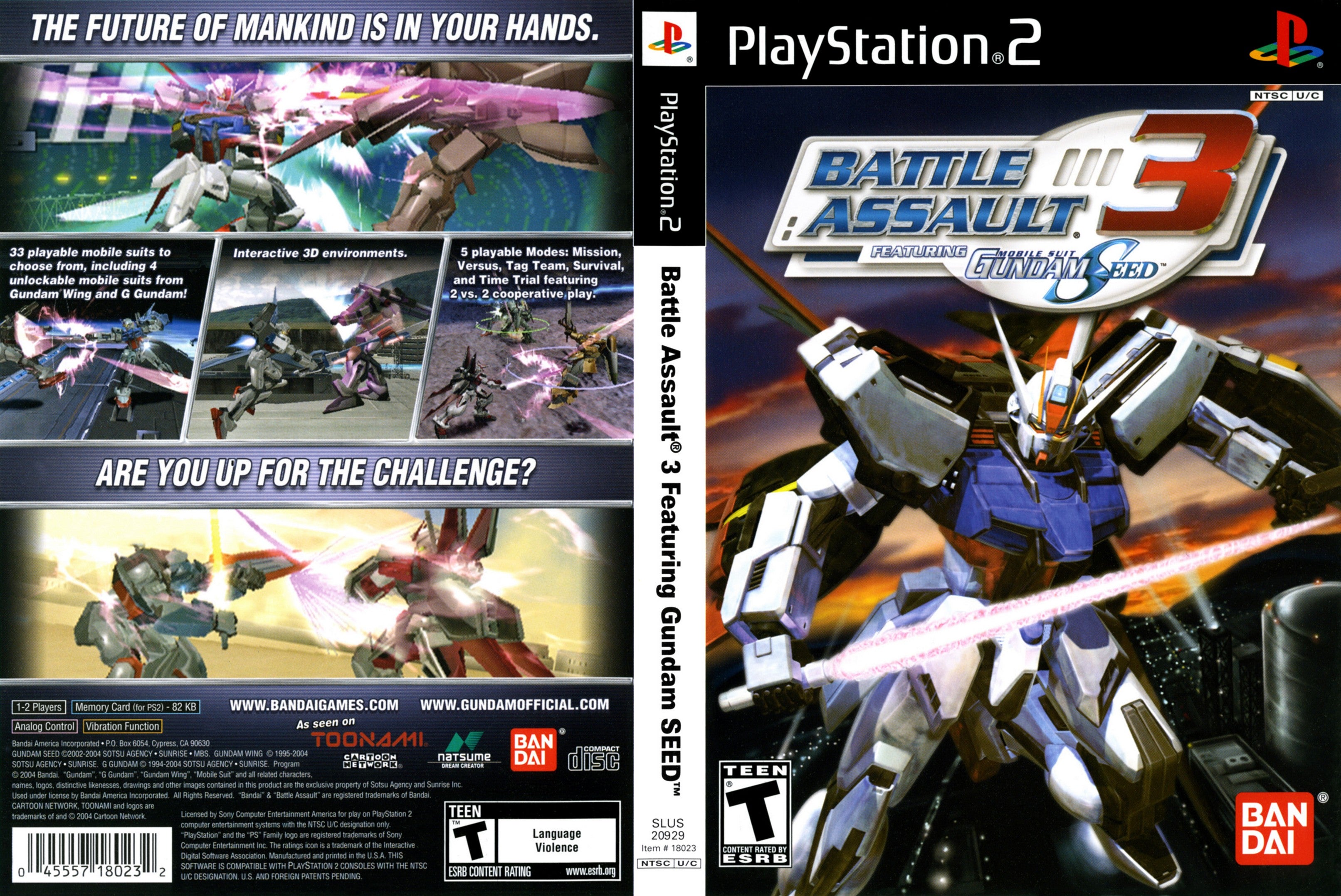 Battle Assault 3 featuring Gundam Seed PS2