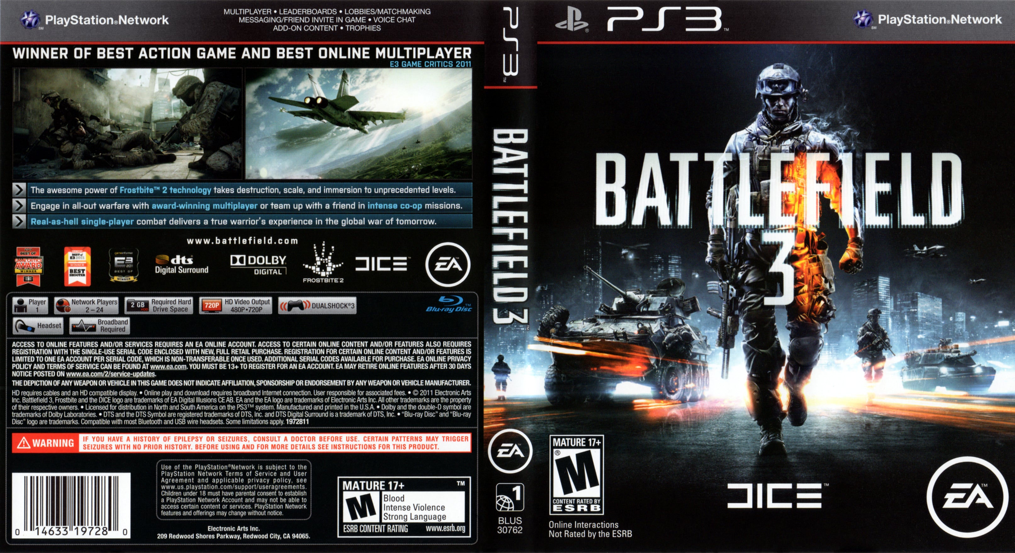 Battlefield 3, Software