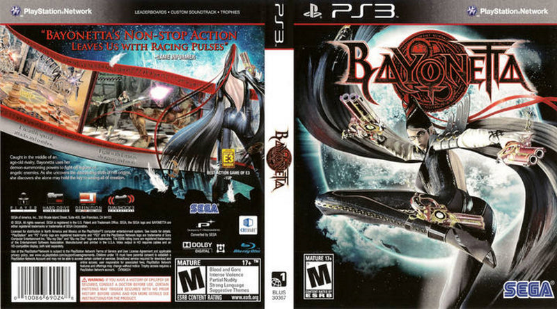 PS3 Lost Planet 2 , Bayonetta game set
