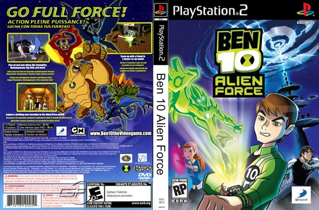 Ben 10 Alien Force N PS2